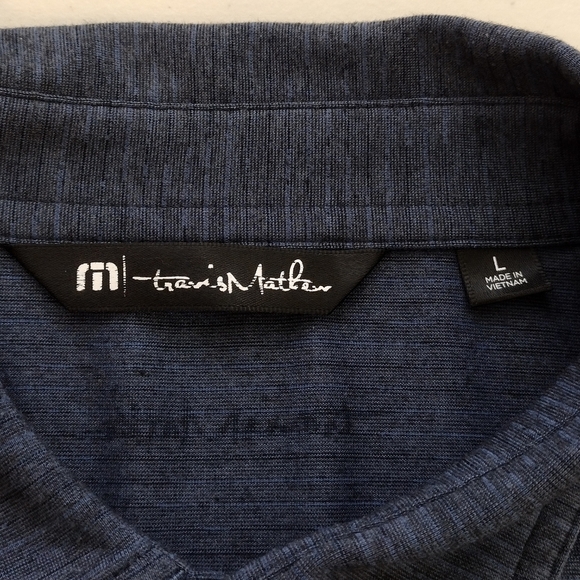 Travis Mathew Men's Collared Athletic Golf Polo Short Sleeve Shirt Size L - Picture 13 of 15